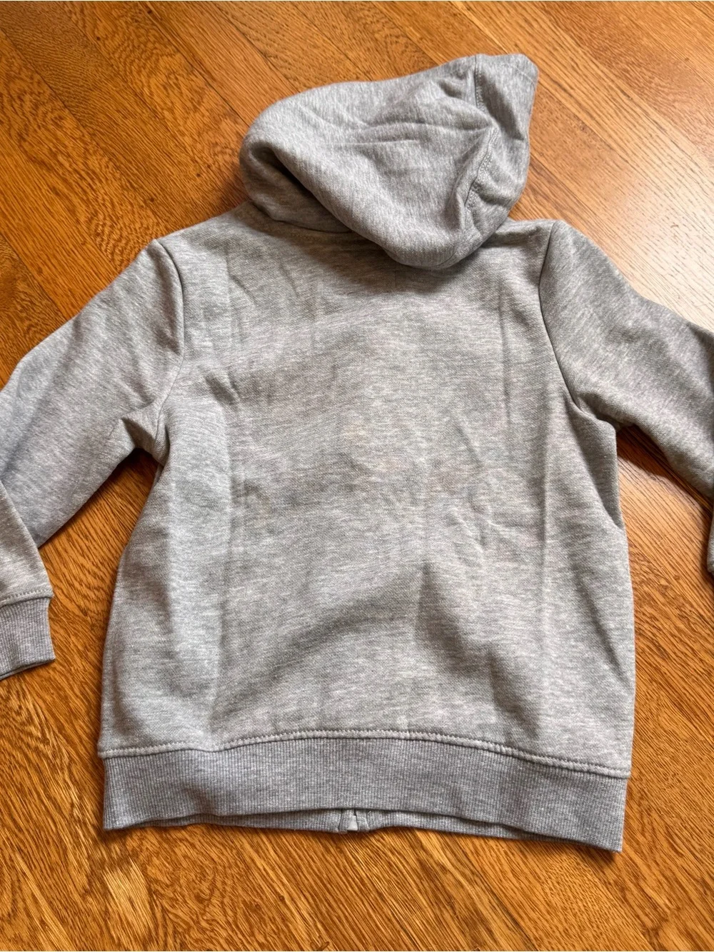 Old Navy Light Gray Toddler Zip-Up Hoodie Sz 4T boys girls NWT